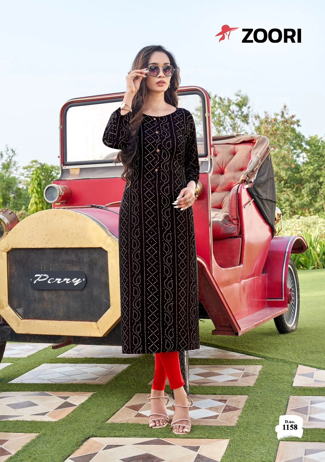 Zoori Akshara Vol 27 Rayon Print Wholesale Fancy Kurtis Catalog — Wholesale Kurtis, MPA wholesale from Surat - Gallery Image 4